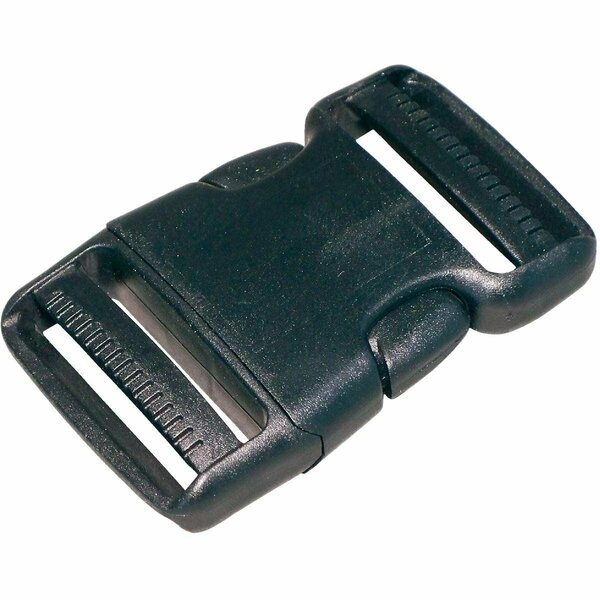 Turf 3/4 In. Black Strap Buckle B34